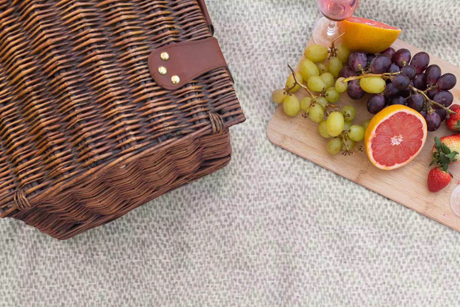 Beige Picnic Blanket