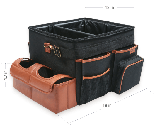 Magic Box Car Organizer Size